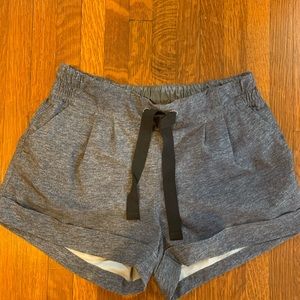 lululemon tie up shorts